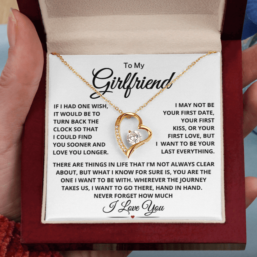 Shoptopia romantic Last Everything Forever Love Necklace perfect Valentine’s Day gift for girlfriend