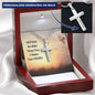 Faith Makes Them Possible | Personalized Cross Necklace