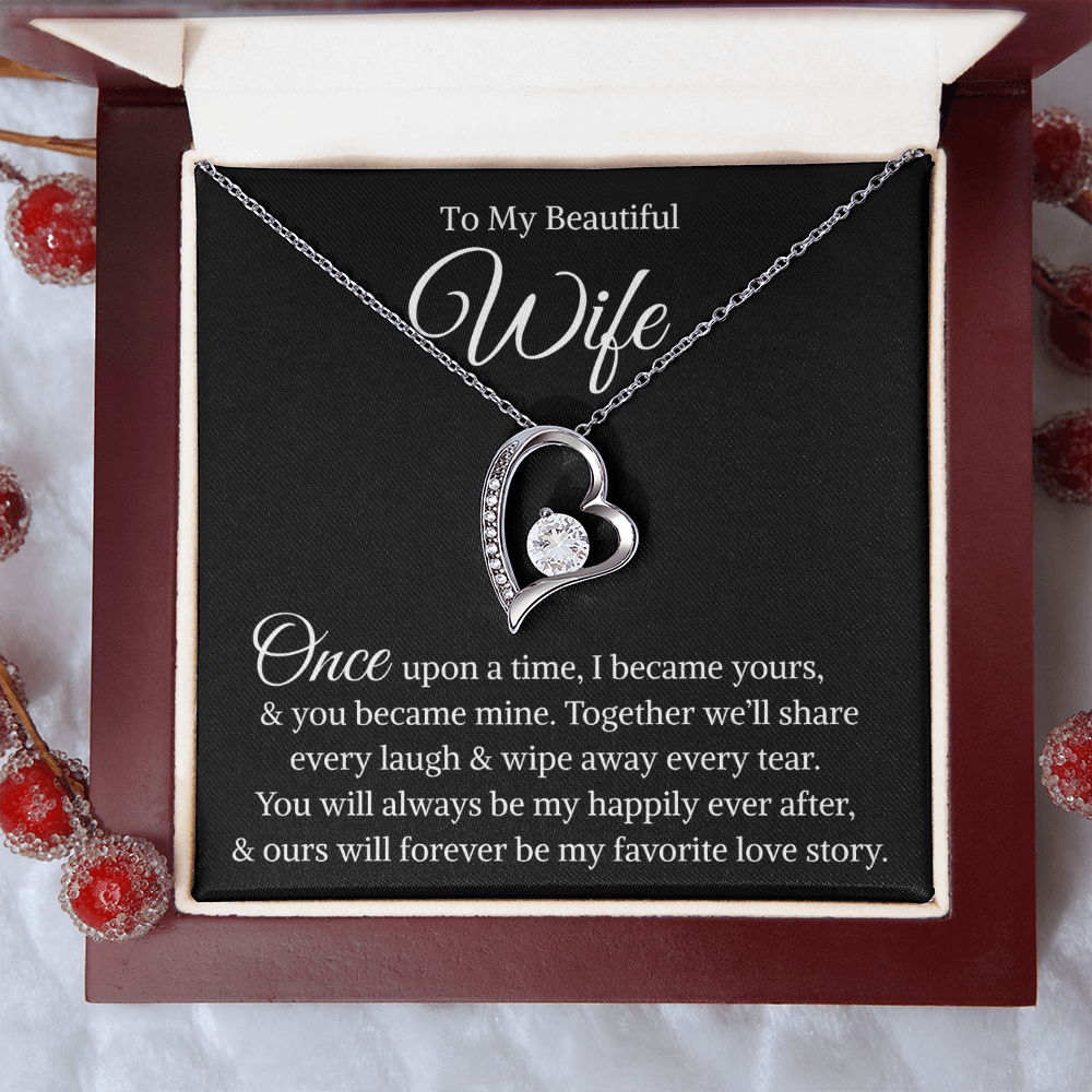 GIft for Wife "Once Upon A Time" | Forever Love Necklace