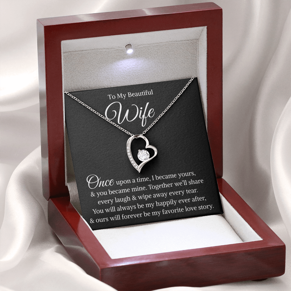 GIft for Wife "Once Upon A Time" | Forever Love Necklace