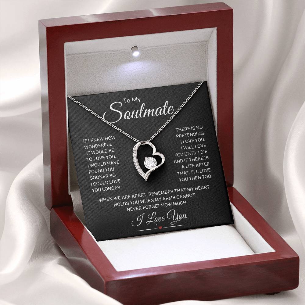 Soulmate "No Pretending" | Forever Love Necklace
