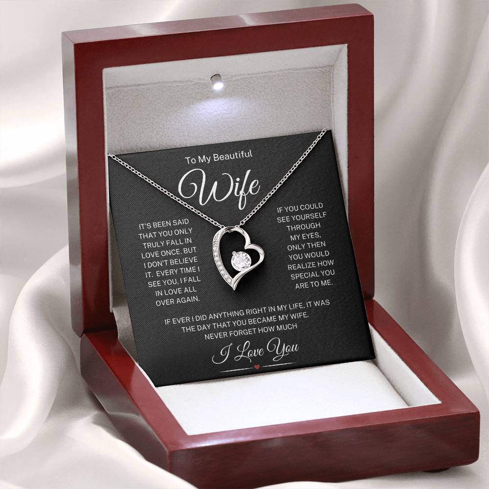 Wife "Every Time I See You" | Forever Love Necklace
