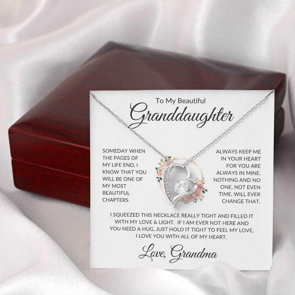 Granddaughter Love Grandma | Forever Love Necklace