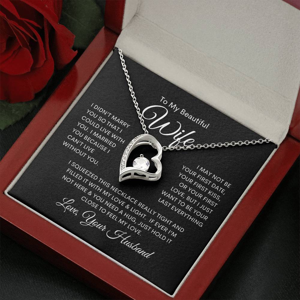 Wife "Last Everything" | Forever Love Necklace - Shoptopia Jewelry
