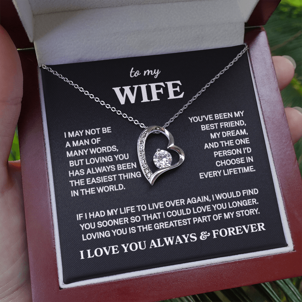 Wife "Loving You" | Forever Love Necklace