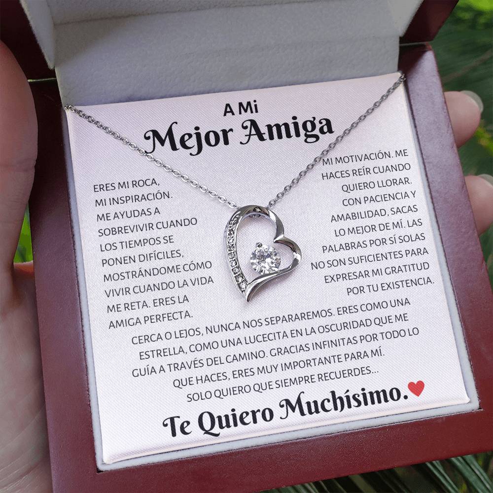 A Mi Mejor Amiga | Forever Heart Necklace