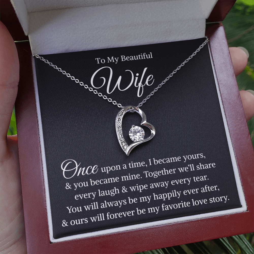 GIft for Wife "Once Upon A Time" | Forever Love Necklace