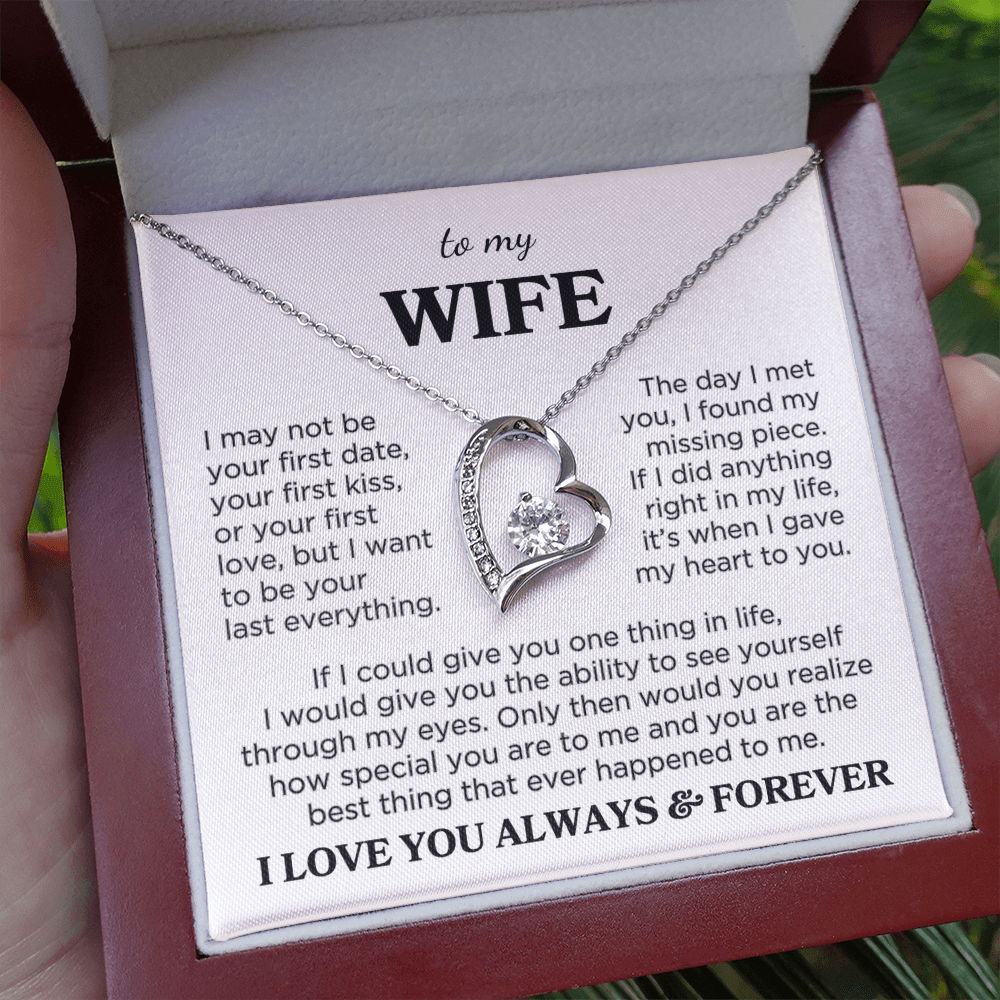 Wife "The Best Thing" | Forever Love Necklace