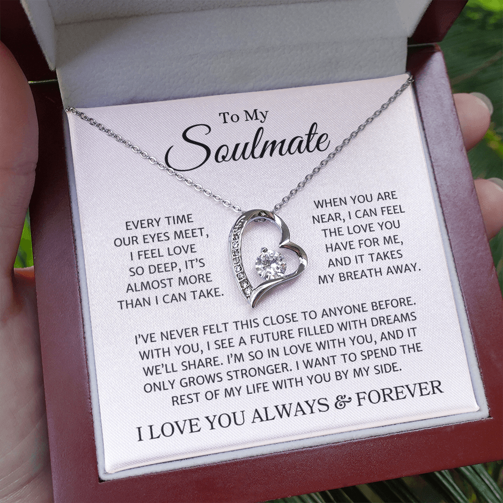 Soulmate "Takes My Breath Away" | Forever Love Necklace
