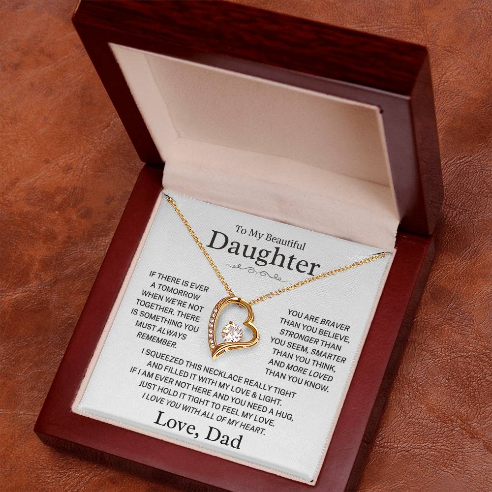 Daughter "Always Remember" | Forever Love Necklace