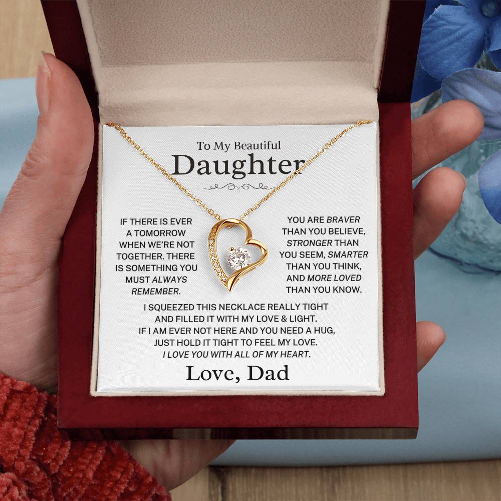 Daughter "Always Remember" | Forever Love Necklace