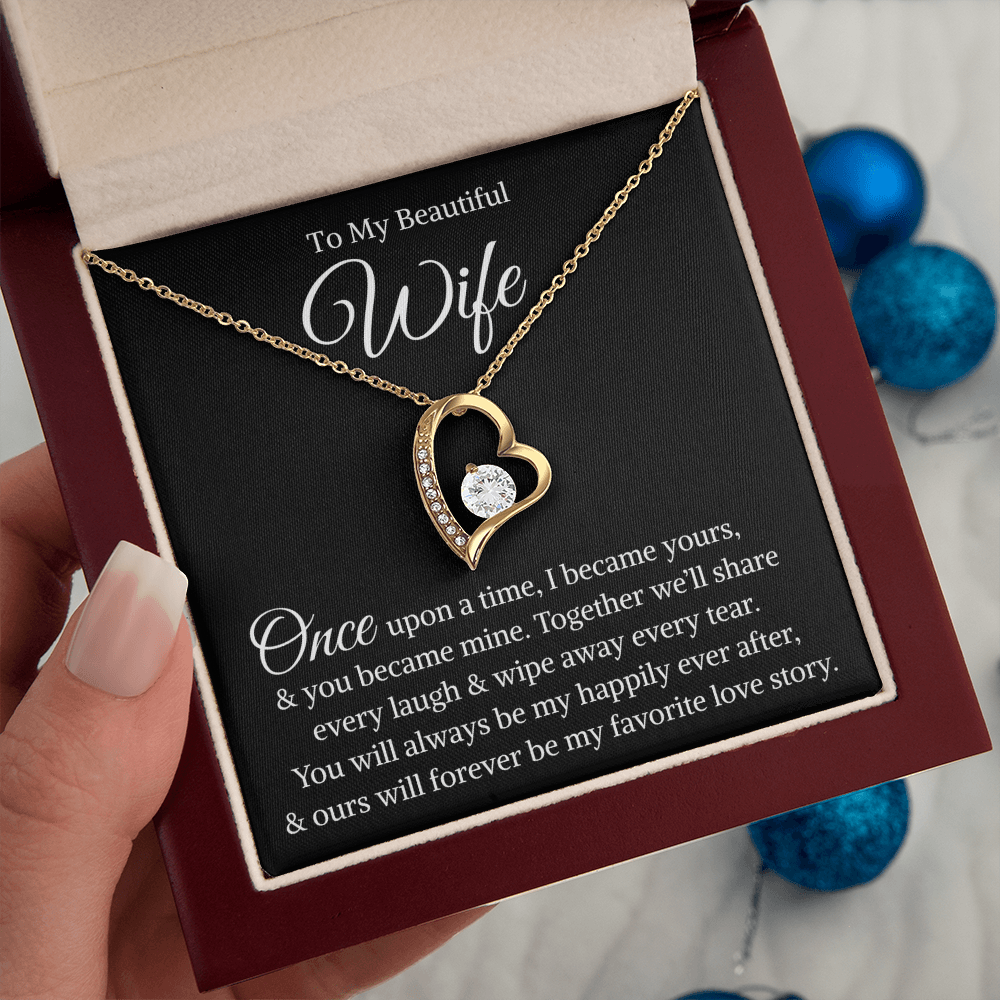 GIft for Wife "Once Upon A Time" | Forever Love Necklace