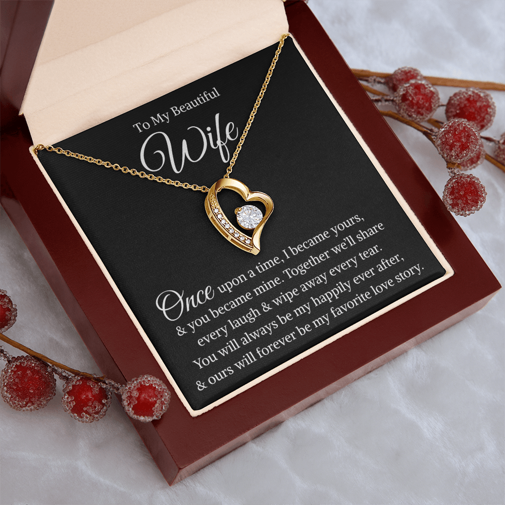 GIft for Wife "Once Upon A Time" | Forever Love Necklace