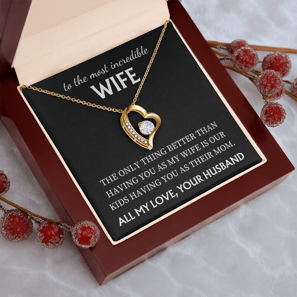 Wife "Only Thing Better" | Forever Love Necklace