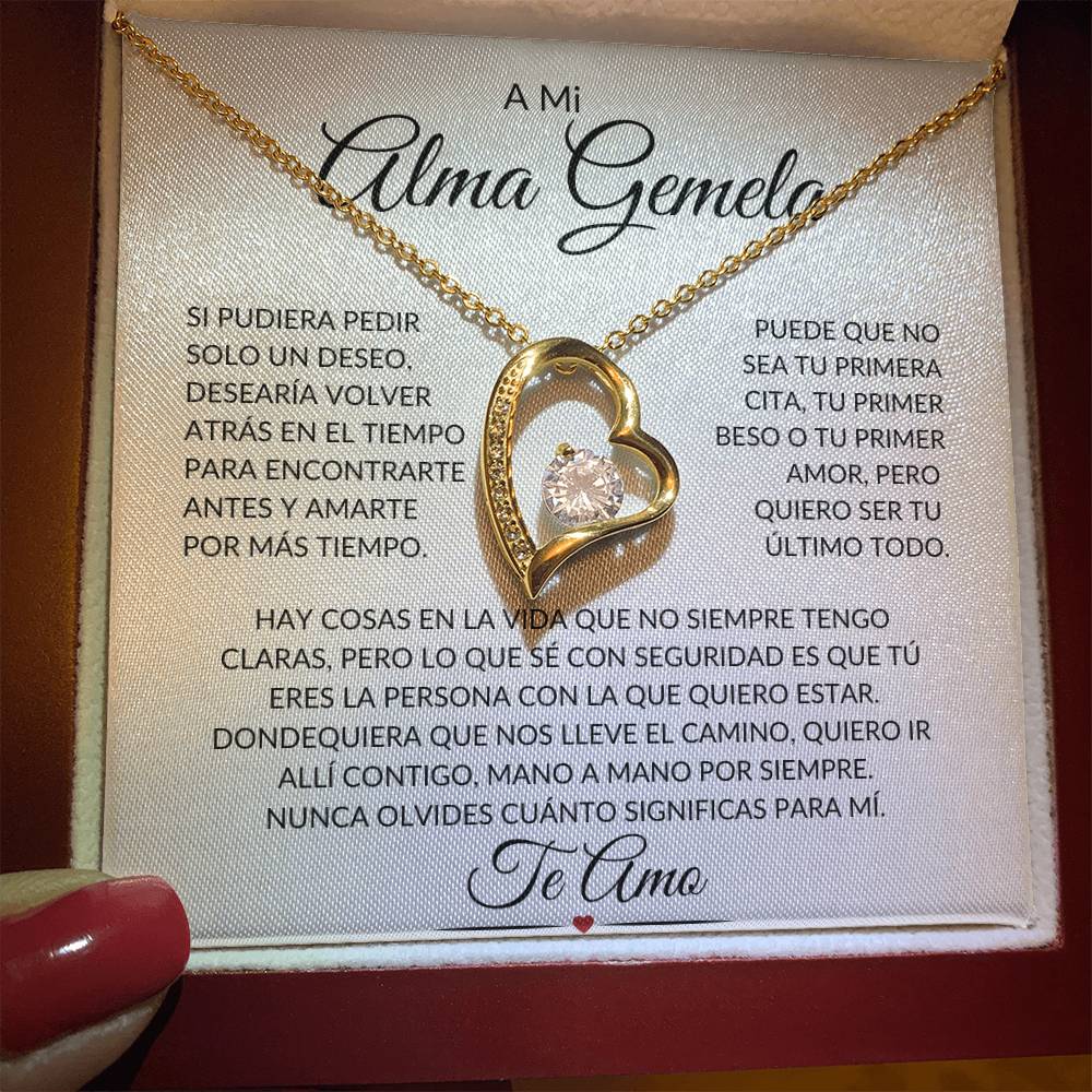 A Mi Alma Gemela | Forever Love Necklace