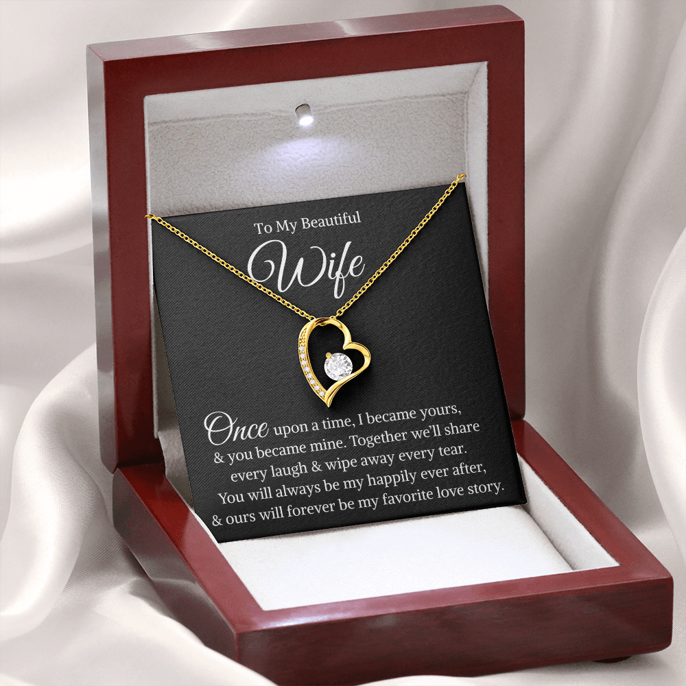 GIft for Wife "Once Upon A Time" | Forever Love Necklace