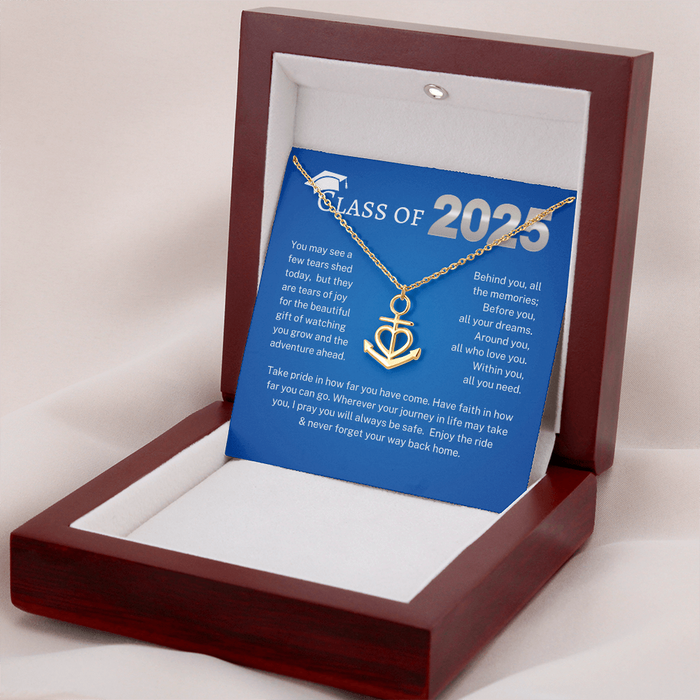 Minnetonka Class of 2025 | Anchor Pendant Necklace