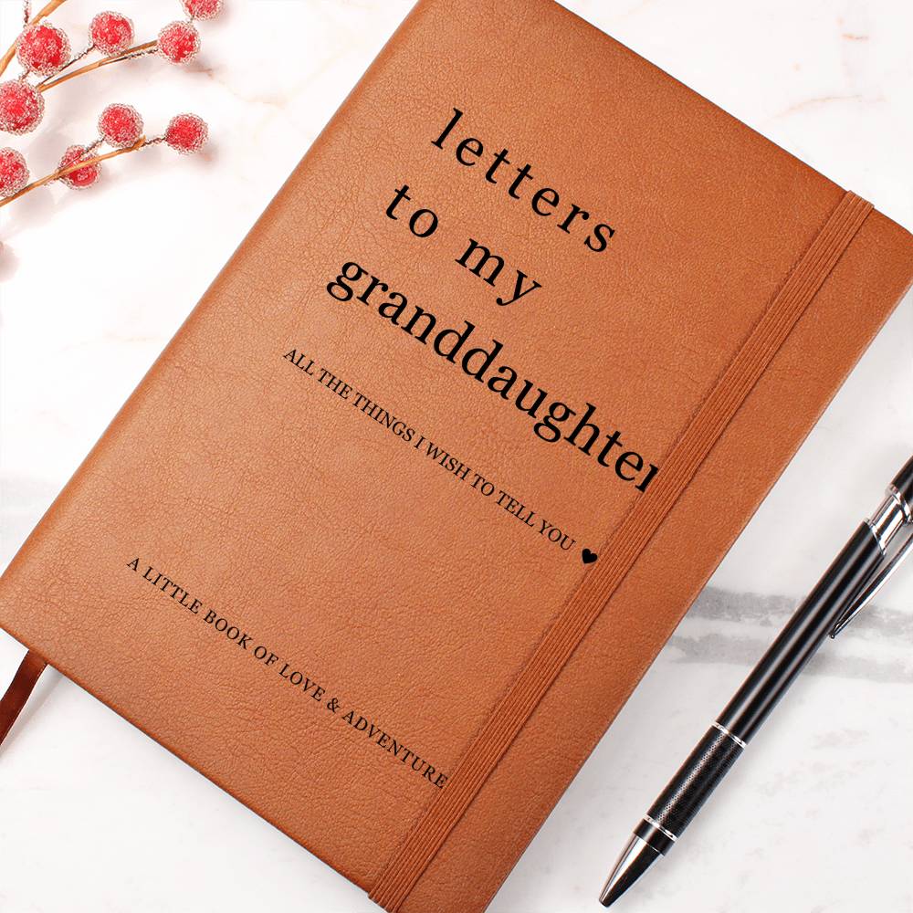 Letters To My Granddaughter | Leather Journal