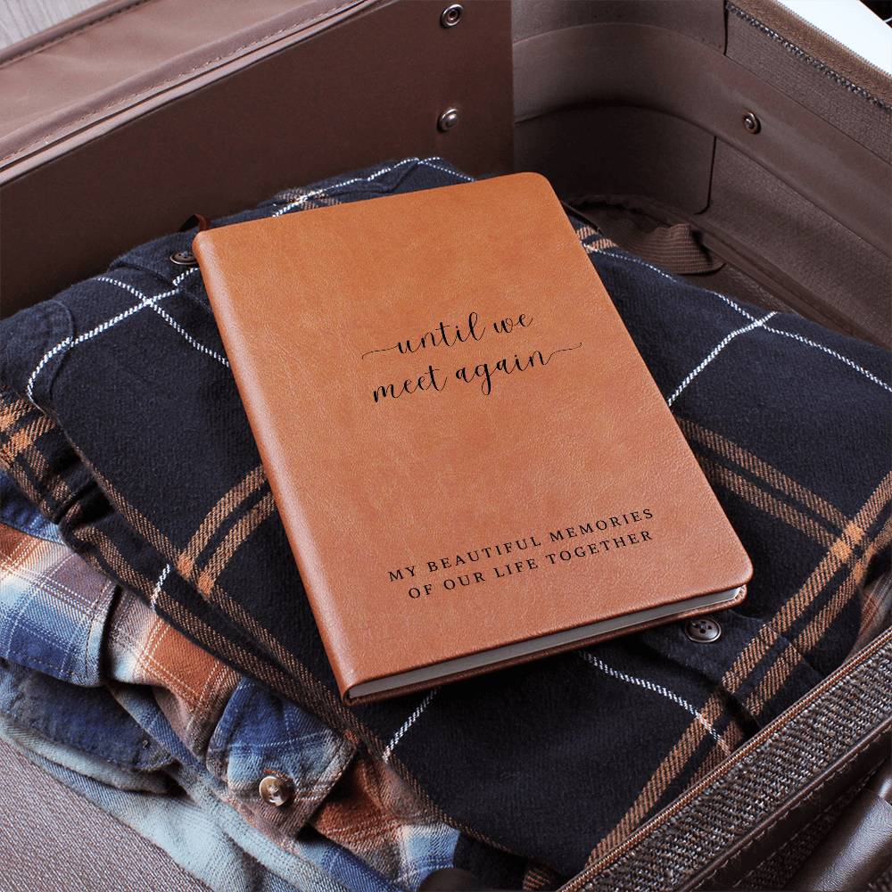 Until We Meet Again | Leather Journal