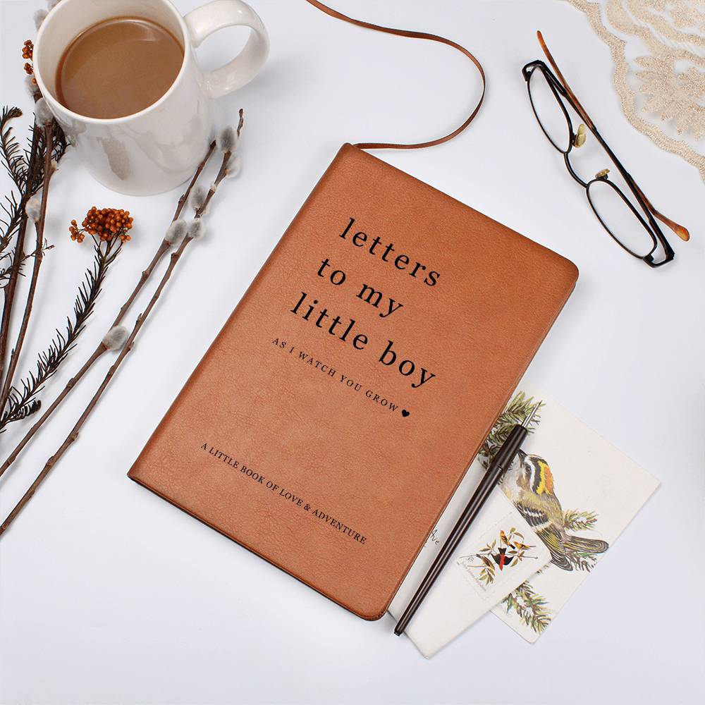 Letters To My Little Boy | Leather Journal