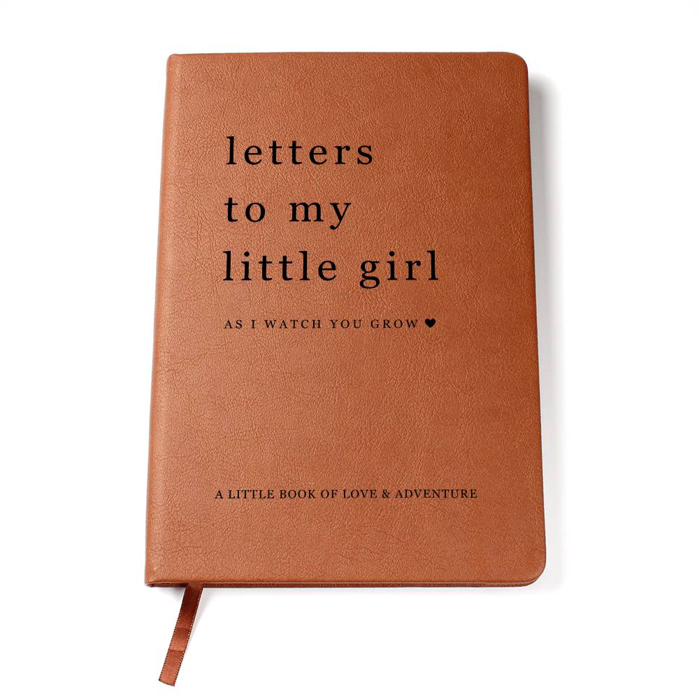 Letters To My Little Girl | Leather Journal