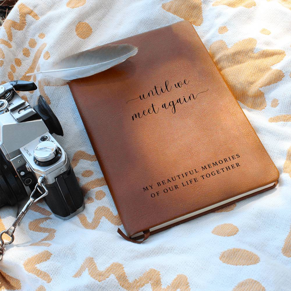 Until We Meet Again | Leather Journal