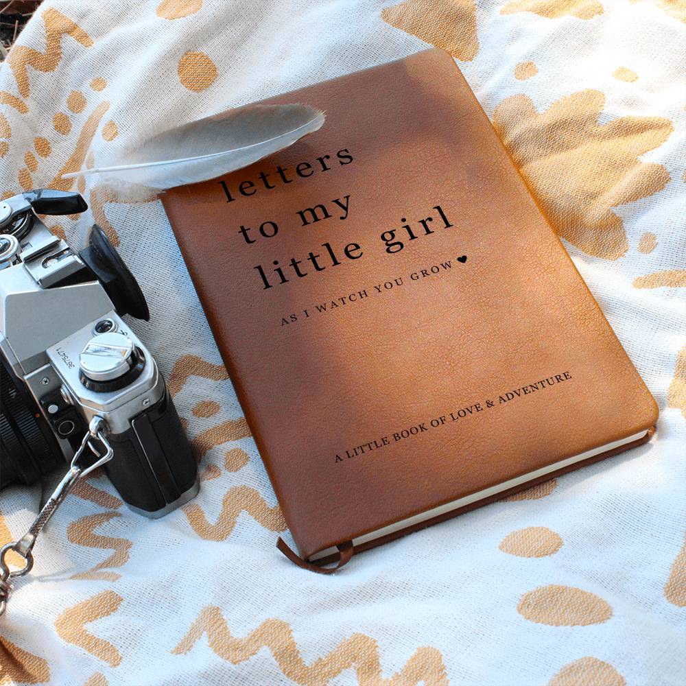 Letters To My Little Girl | Leather Journal