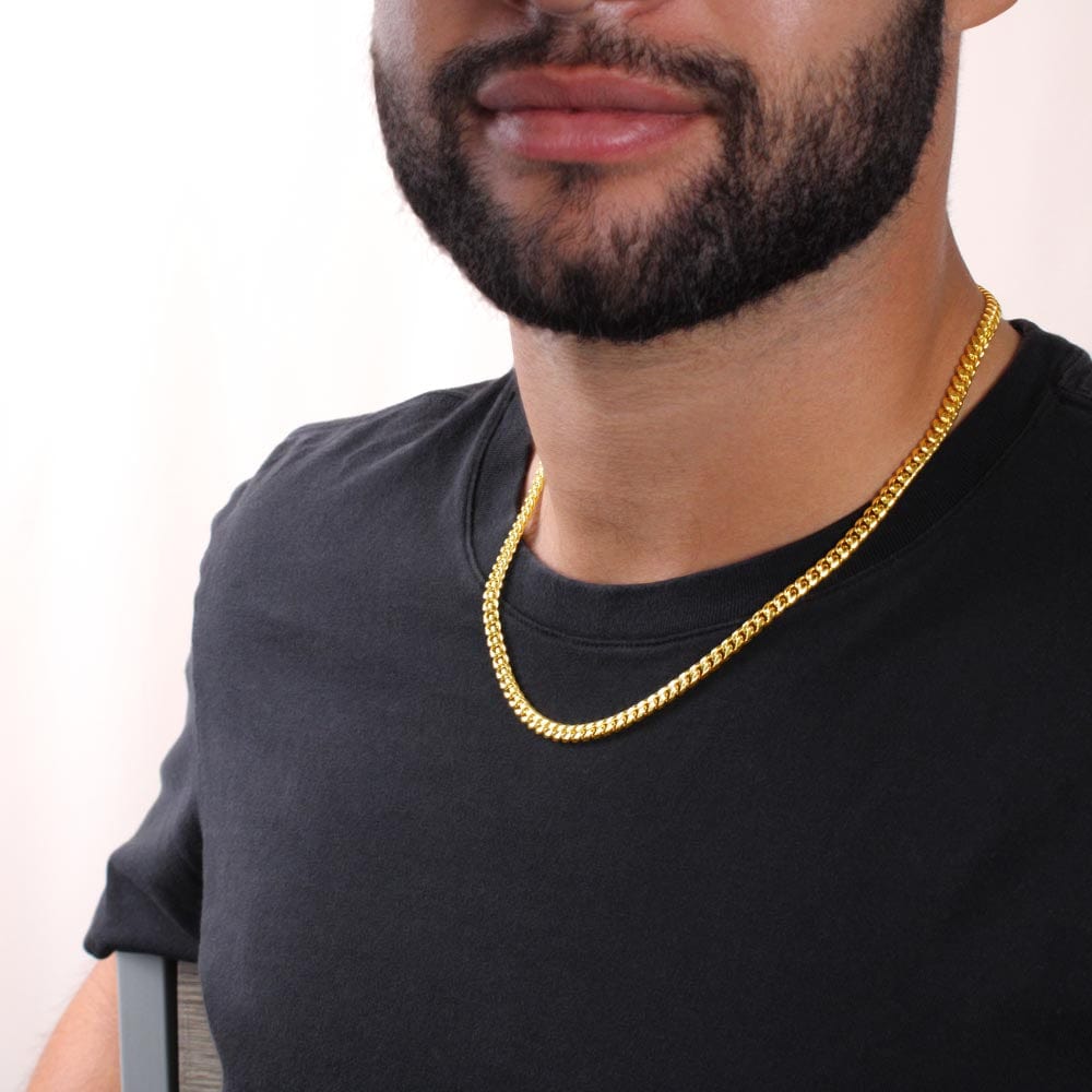 Son Love Mom "I Am The Storm" | Cuban Chain Necklace