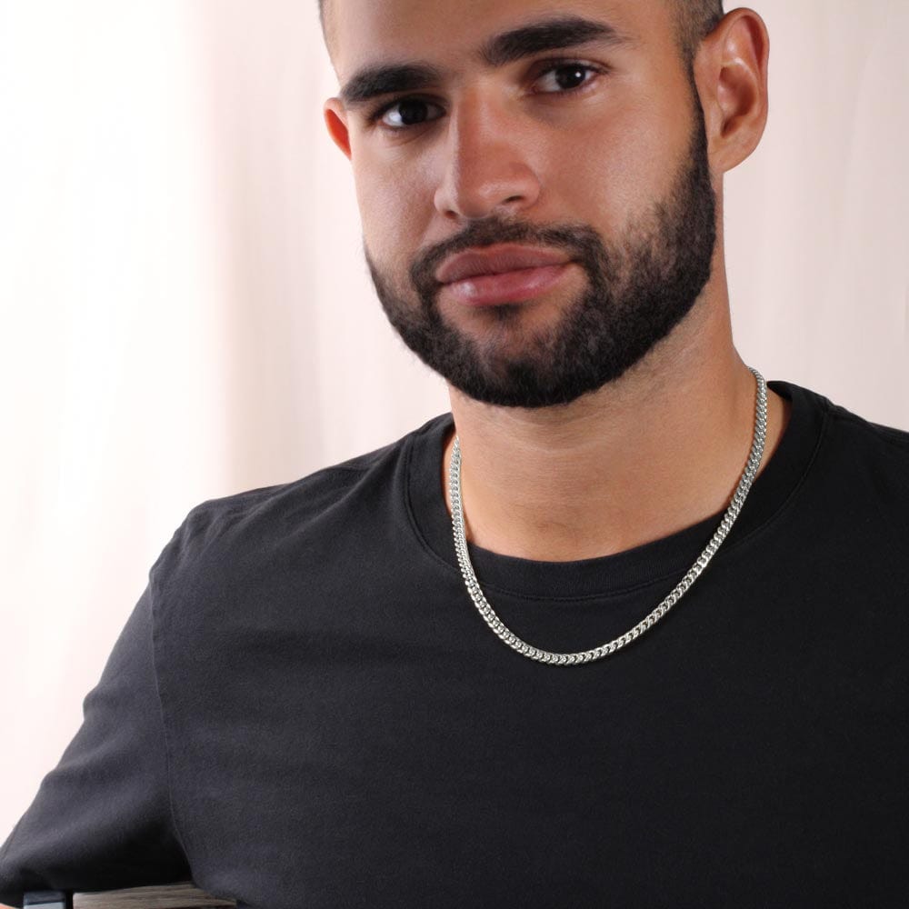 Son Love Mom "I Am The Storm" | Cuban Chain Necklace