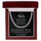 Son Love Mom "Most Beautiful Chapters" | Cuban Chain Necklace