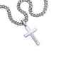 To My Son Love Mom | Cuban Chain with Cross | Personalization - Shoptopia Jewelry