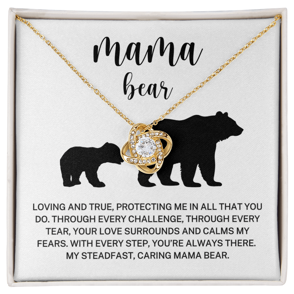 Mama Bear | Love Knot Necklace