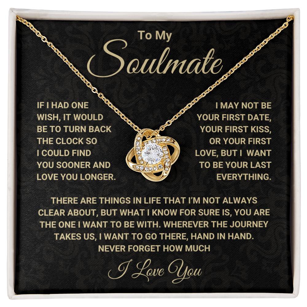 Soulmate "Last Everything" Gold* | Love Knot Necklace