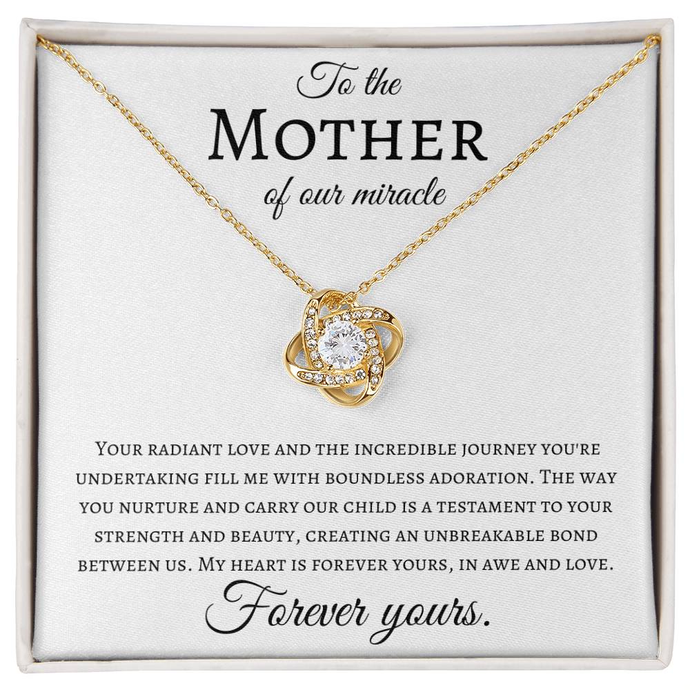 Mother Of Our Miracle | Love Knot Necklace