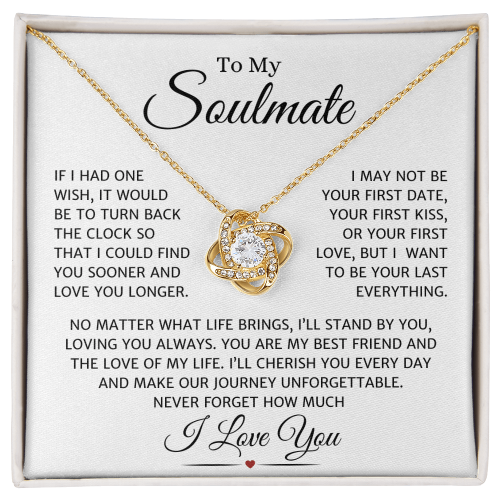 Soulmate "Loving You Always" | Love Knot Necklace