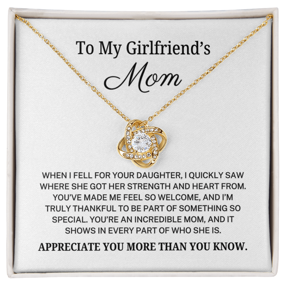 Girlfriend's Mom "Incredible Mom" | Love Knot Necklace