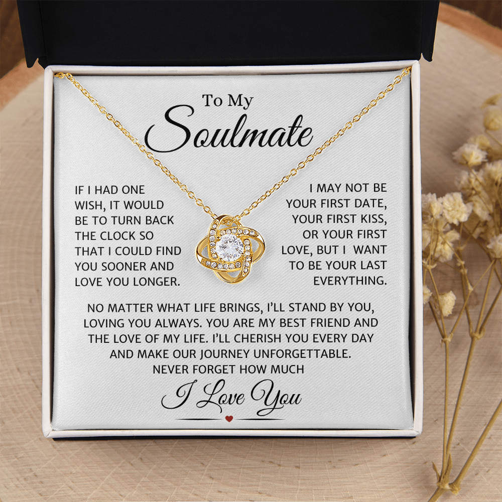 Soulmate "Loving You Always" | Love Knot Necklace