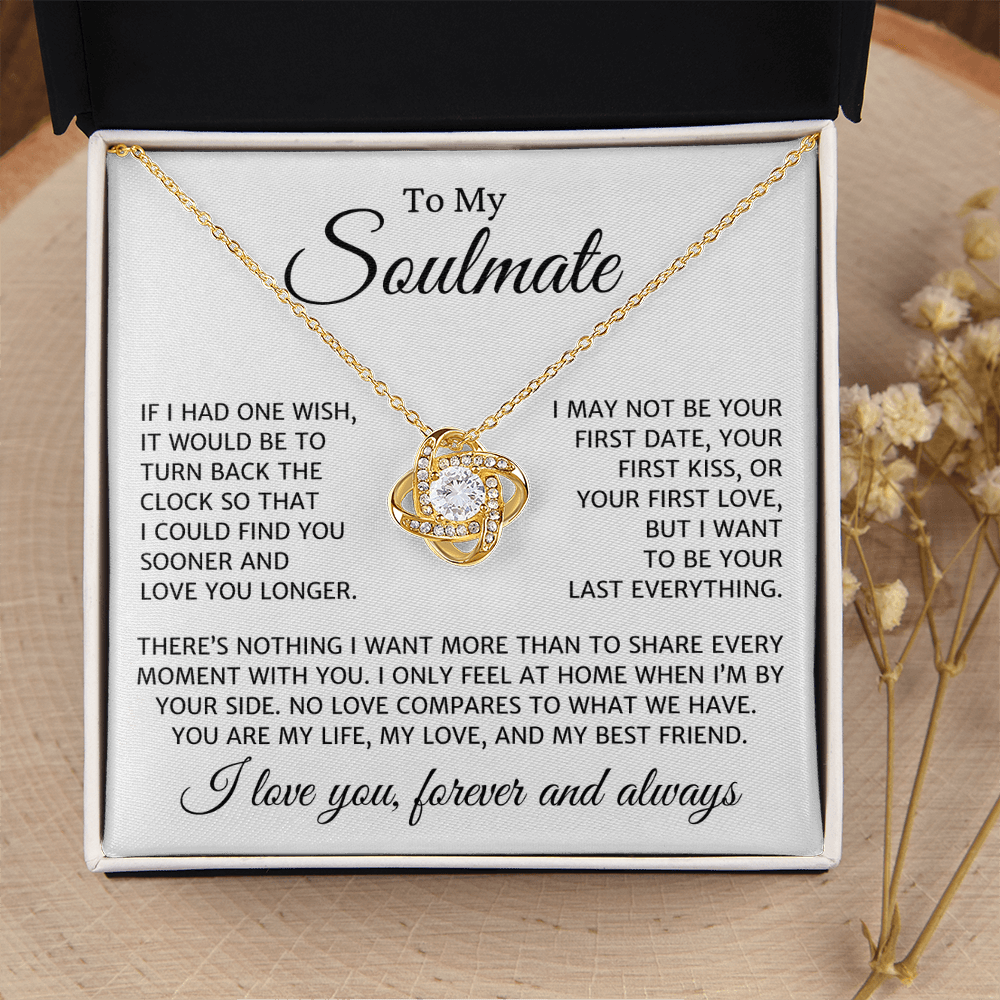 Soulmate "Every Moment" | Love Knot Necklace