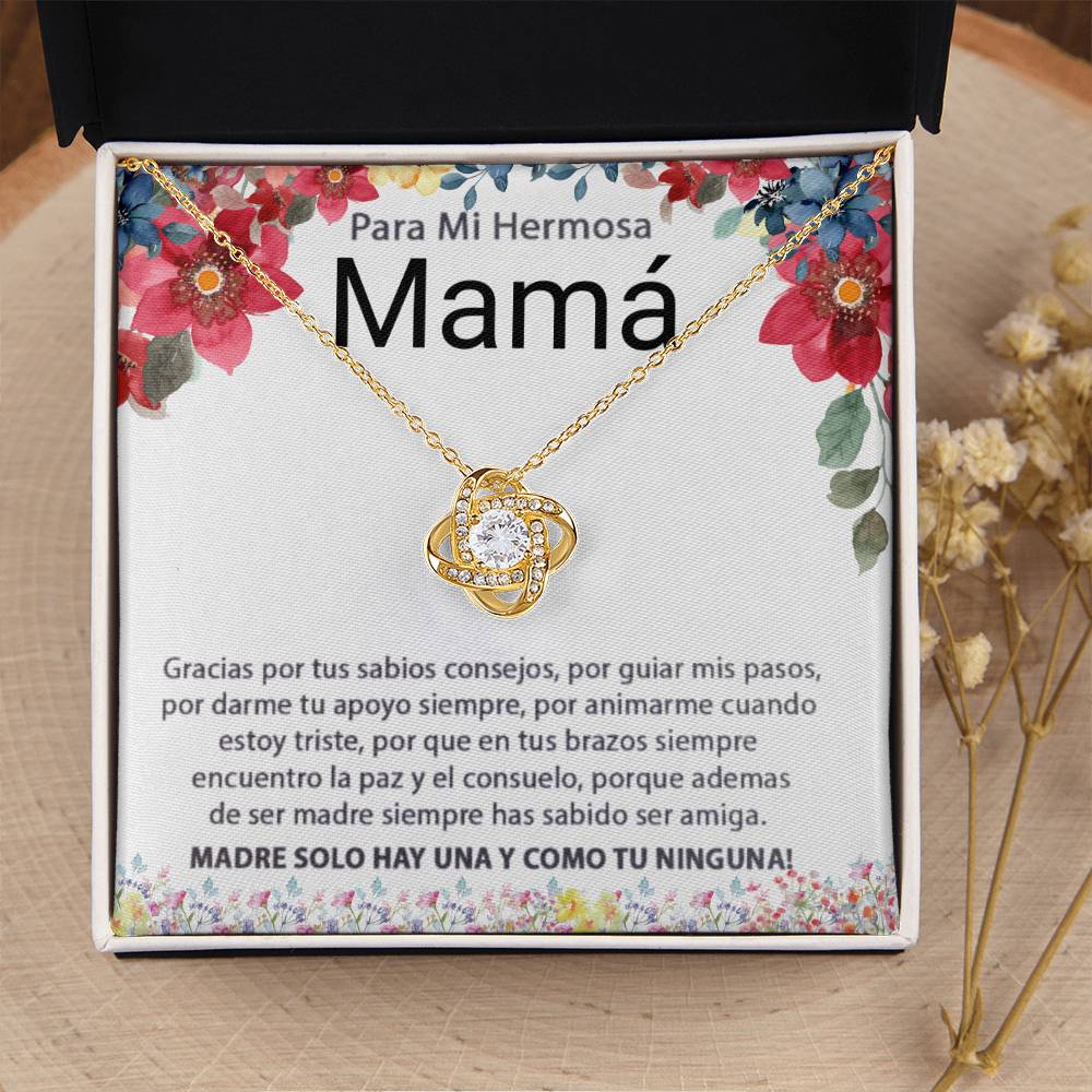Para Mi Hermosa Mama | Love Knot Necklace