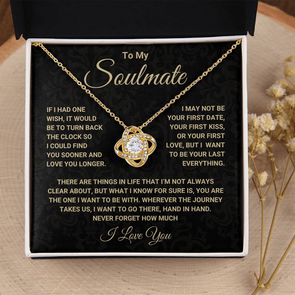 Soulmate "Last Everything" Gold* | Love Knot Necklace