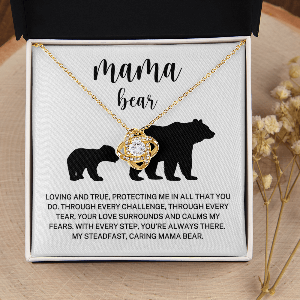 Mama Bear | Love Knot Necklace