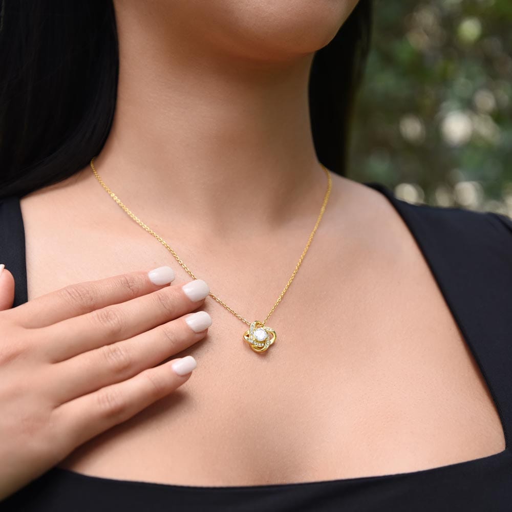 Soulmate "Missing Piece" | Love Knot Necklace - Shoptopia Jewelry