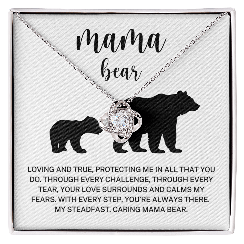 Mama Bear | Love Knot Necklace