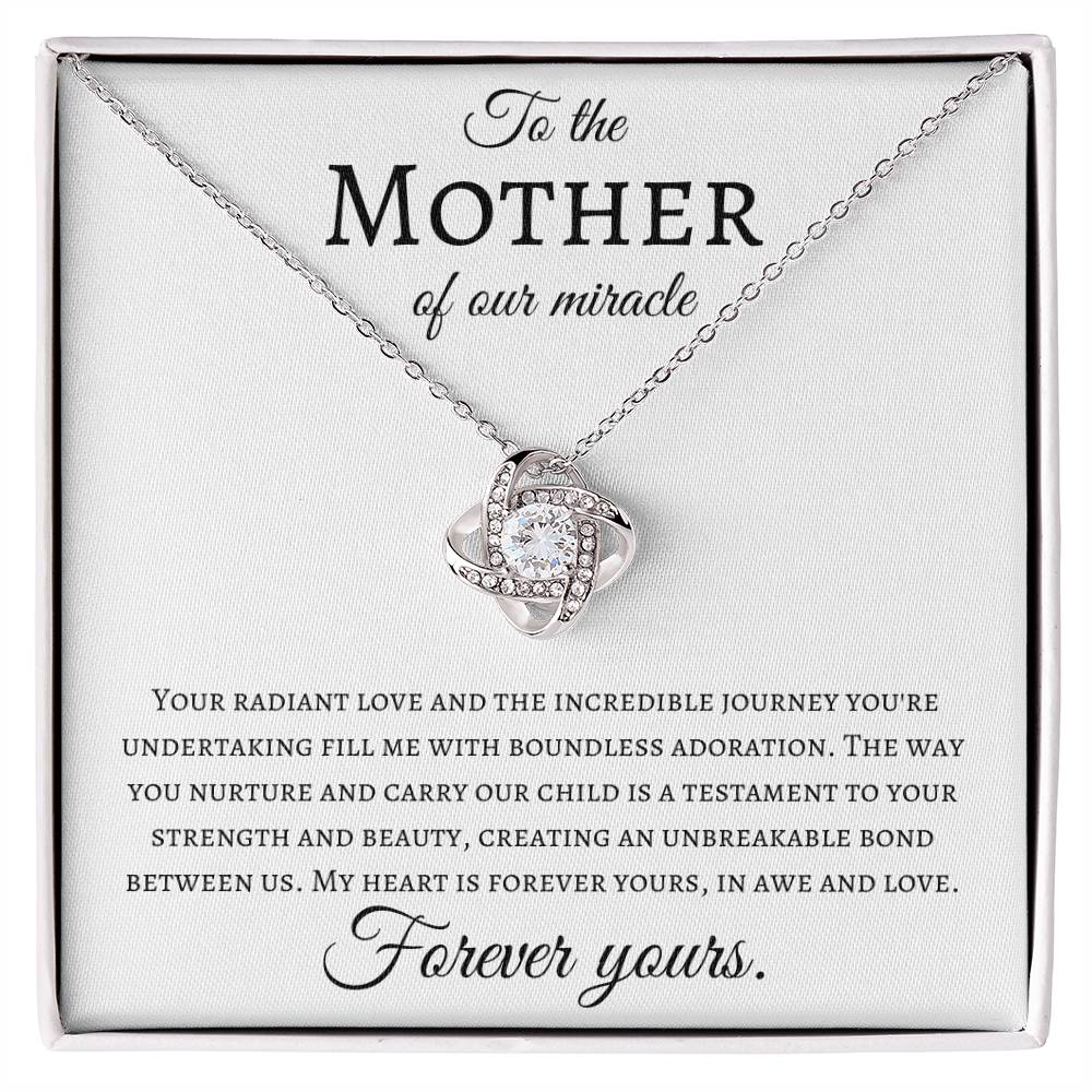 Mother Of Our Miracle | Love Knot Necklace