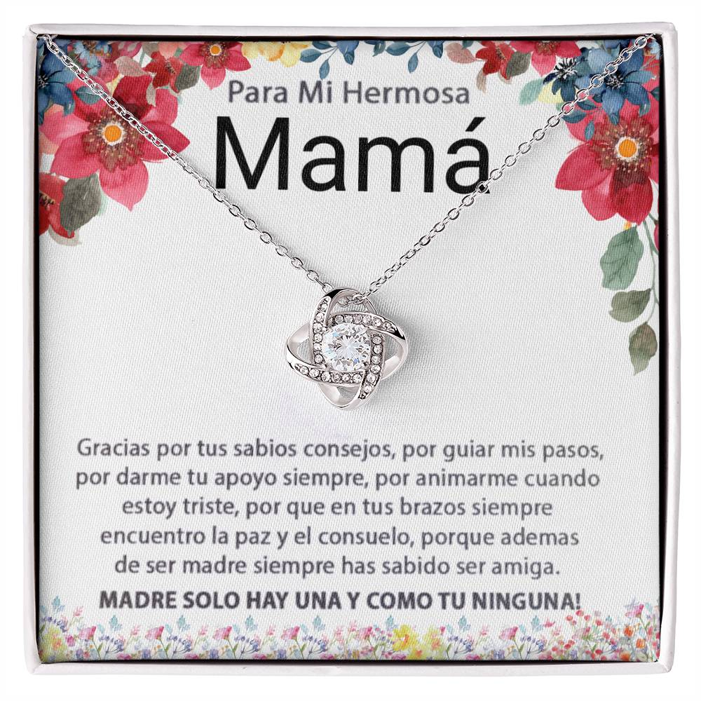 Para Mi Hermosa Mama | Love Knot Necklace