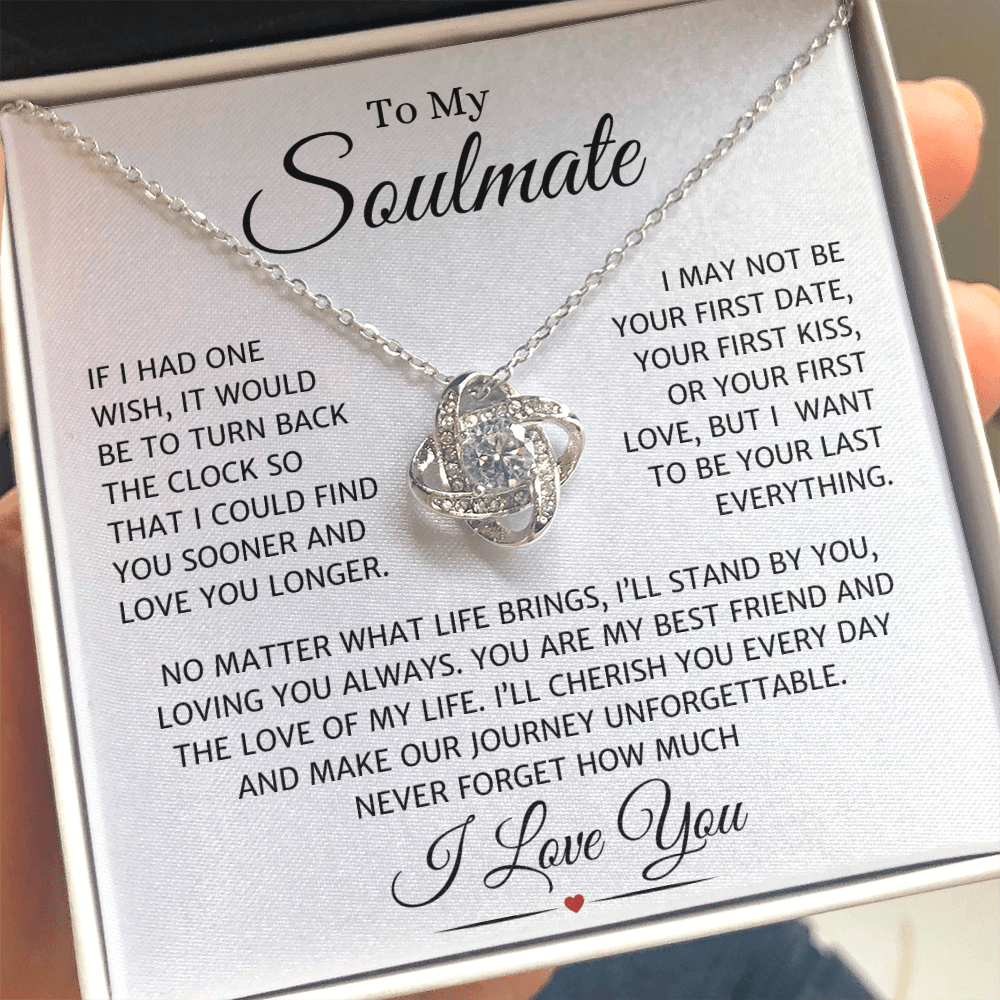 Soulmate "Loving You Always" | Love Knot Necklace