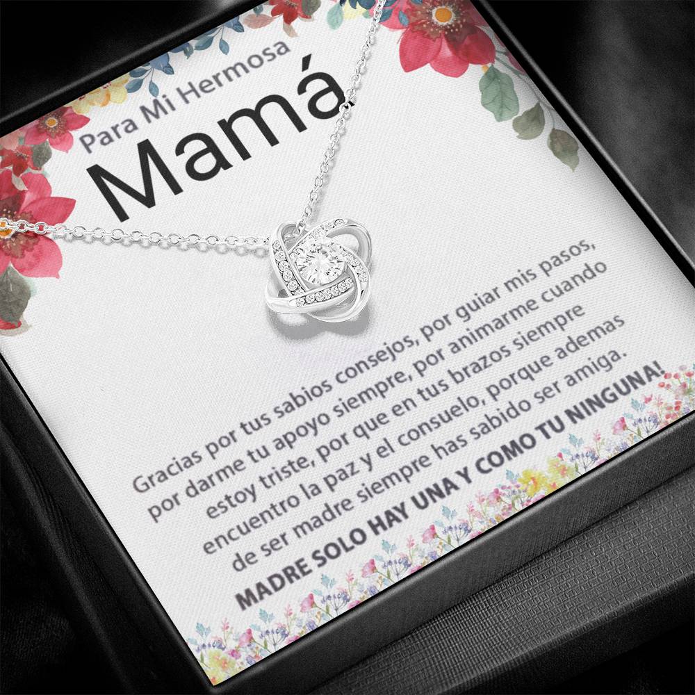 Para Mi Hermosa Mama | Love Knot Necklace