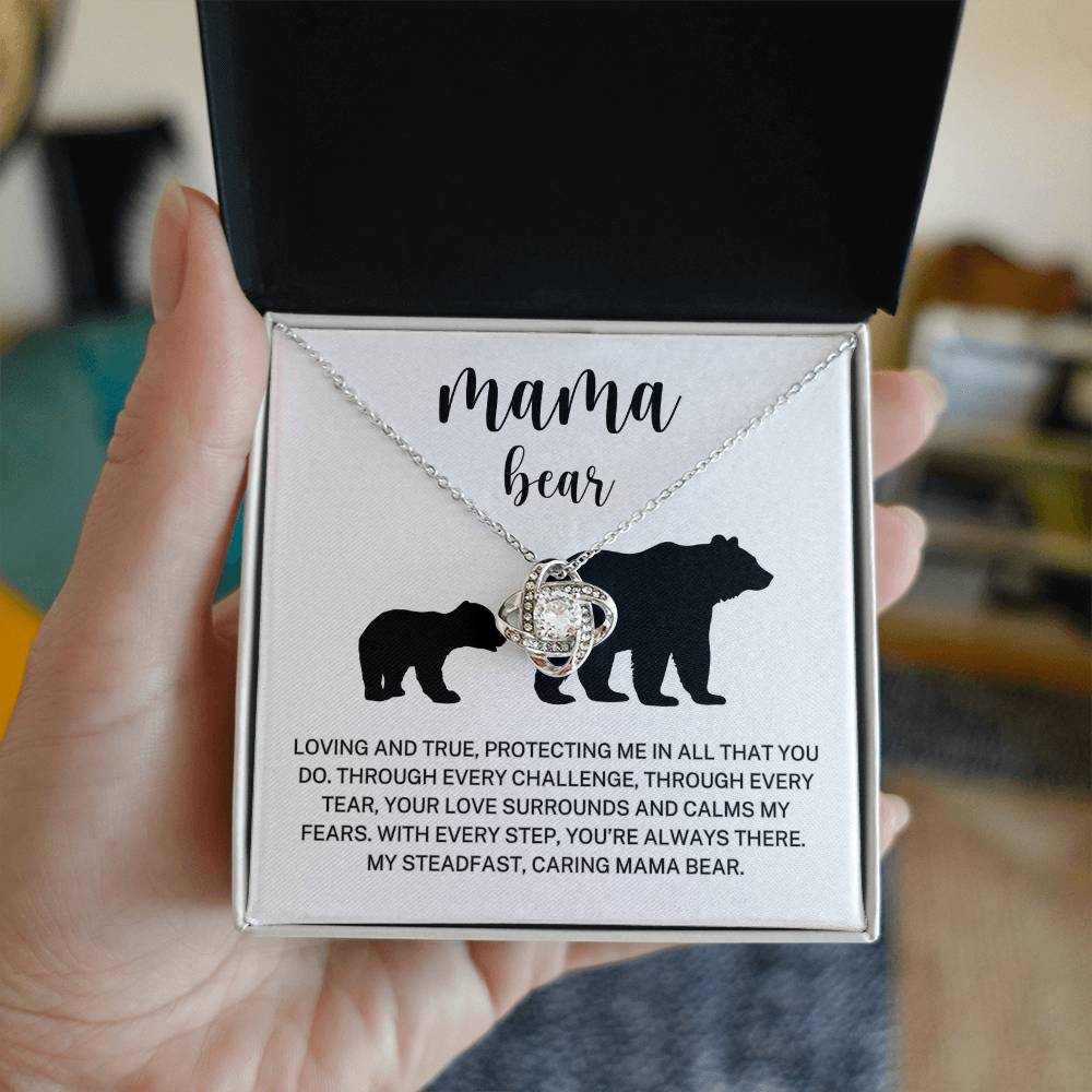 Mama Bear | Love Knot Necklace