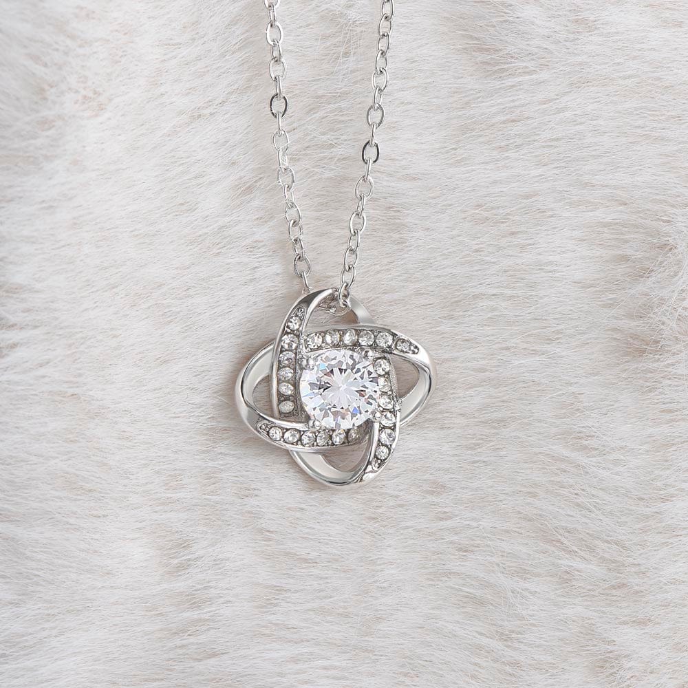 Mom Love Daughter "Million Special Things" | Love Knot Necklace