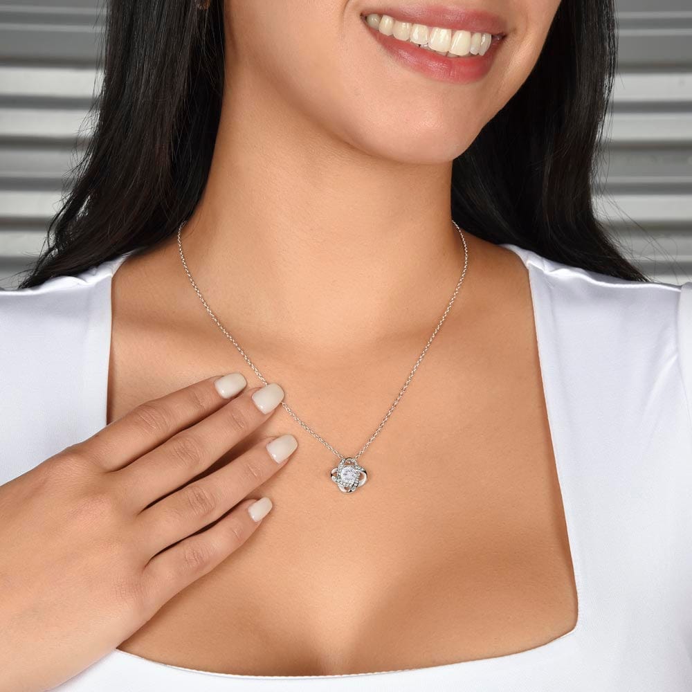 Soulmate "Make Me Feel" | Love Knot Necklace - Shoptopia Jewelry